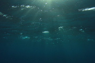 Underwater blue background