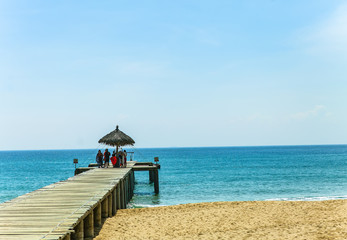 Ky Co island Ky Co Beach the wild beach in Binh Dinh Viet Nam