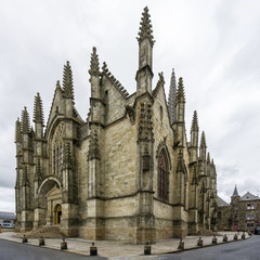 Fototapeta premium Kirche Notre-Dame in Vitré, Bretagne