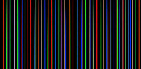 colored stripes on a black background