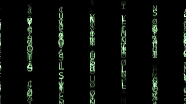 4k Alphabet character array,hacker encryption decryption passwords background,computer data scanning,science technology high-tech scan analysis computing.