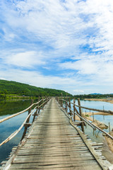 Fototapeta na wymiar Ong Cop bridge woods Phu Yen, Vietnam