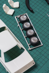 プラモデルの製作