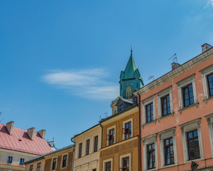 Obraz premium streets of Lublin, Poland