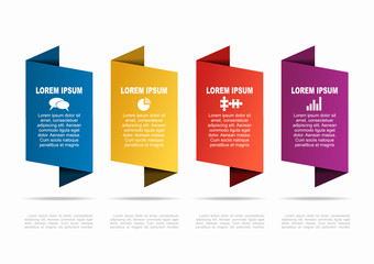 Infographic template. Vector illustration. Can be used for workflow layout, diagram, business step options, banner.