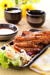 Roasted pork