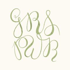 GRL PWR - Girl power vector