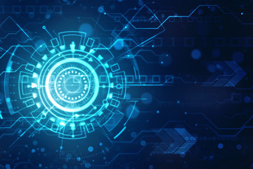 Digital Abstract technology background, Binary Background, futuristic background, cyberspace Concept
