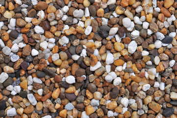 Small stones for background and decoration