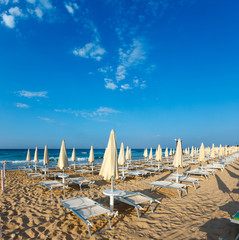 Beach Maldives of Salento, Pescoluse, Puglia, Italy