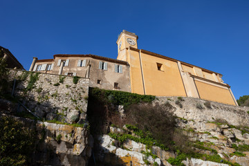 Fototapeta premium Eze Village Church in France