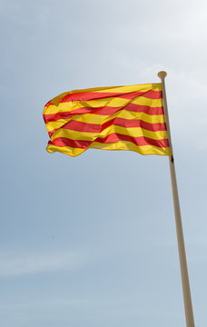 Flag of Catalonia (Spain)