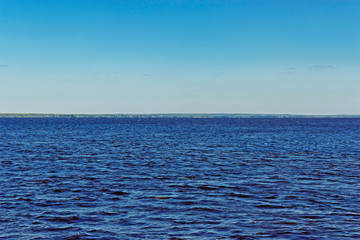 Obraz premium river volga landscape