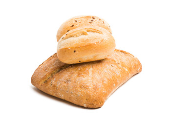 French pastries isolated