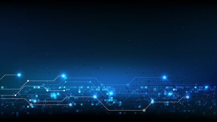 vector abstract background technology illustration communication data security