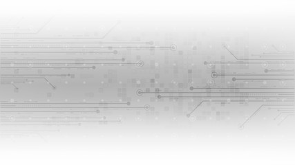 vector white background abstract technology communication data Science