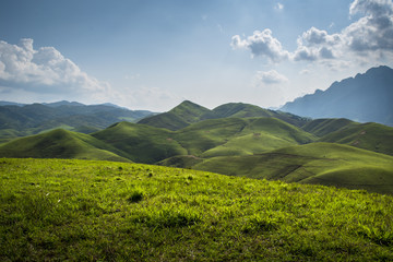 Amazing hill in northern of laos