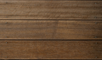 Braune Holzplanken