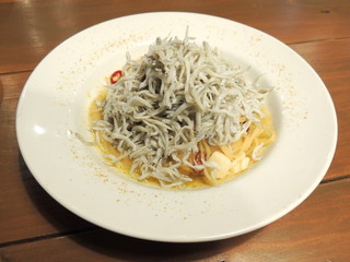 しらす山盛りペペロンチーノ