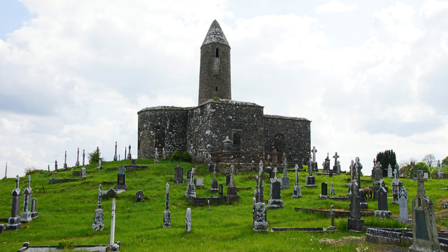 Turlough Roundtower bei Castlebar 3