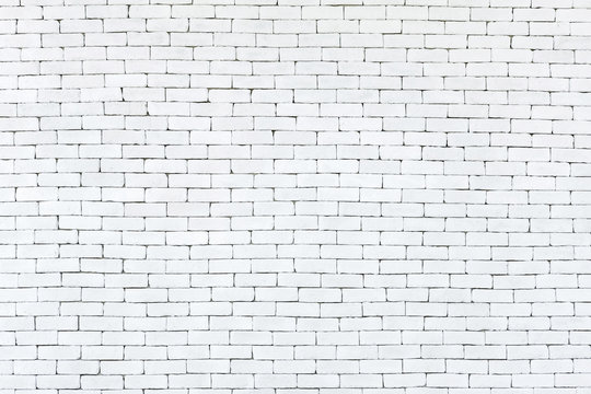 Abstract white brick wall. Can be used for background.