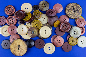 Obraz premium Cloth buttons pattern