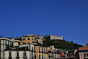 Obraz premium napoli, castel sant'elmo