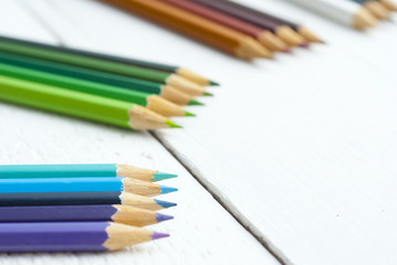 Naklejka premium Pencils