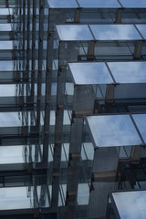 Glas Fassaden Architektur Verwaltung