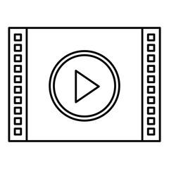 media player interface icon vector illustration design