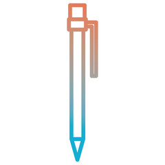 pen writer isolated icon vector illustration design