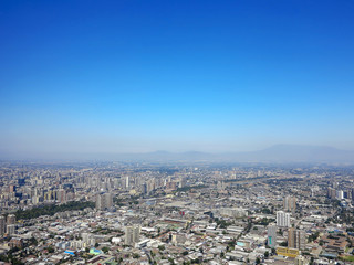 Fototapeta premium View of Santiago, Chile