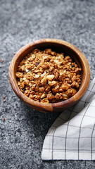 Healthy sweets cooking ingredients