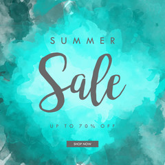 Summer Sale Banner, Summer Sale Background