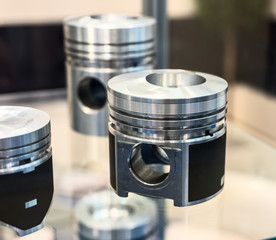 Various pistons for an internal combustion engine.