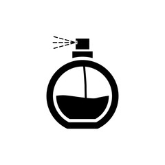 Perfume spray vector icon
