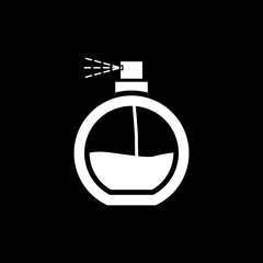 Perfume spray vector icon