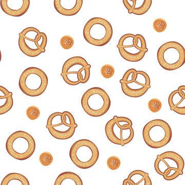 Bakery seamless pattern