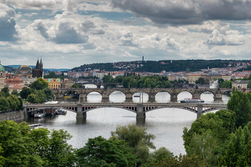 Obraz premium City of bridges