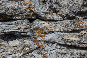Limestone rock formation