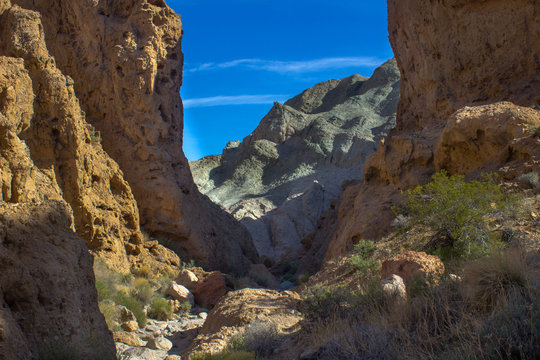Rainbow Basin Mojave Desert Slot Owl Canyon
