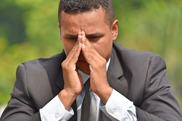 Colombian Business Executive And Hopelessness