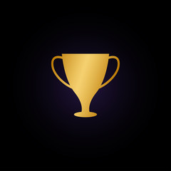 Trophy cup graphic template