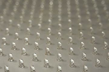 Led lights with fall off focus