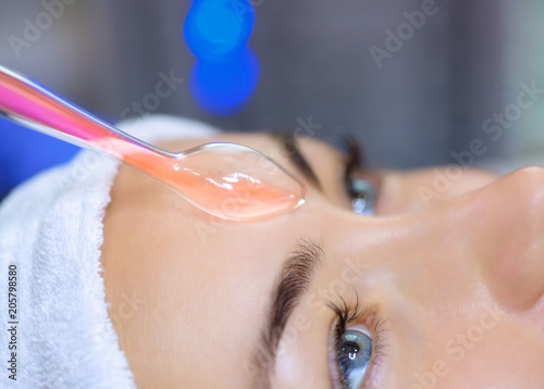 Advanced procedures cosmetic "The cosmetologist makes the procedure electrotherapy of the facial