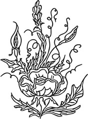 Branch flower