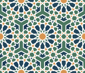 Seamless arabic pattern.