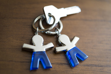 Pareja y llave