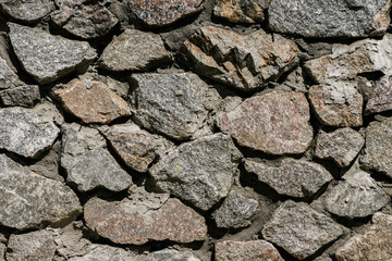 full frame image of stone wall background
