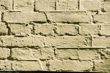 full frame image of painted brick wall background